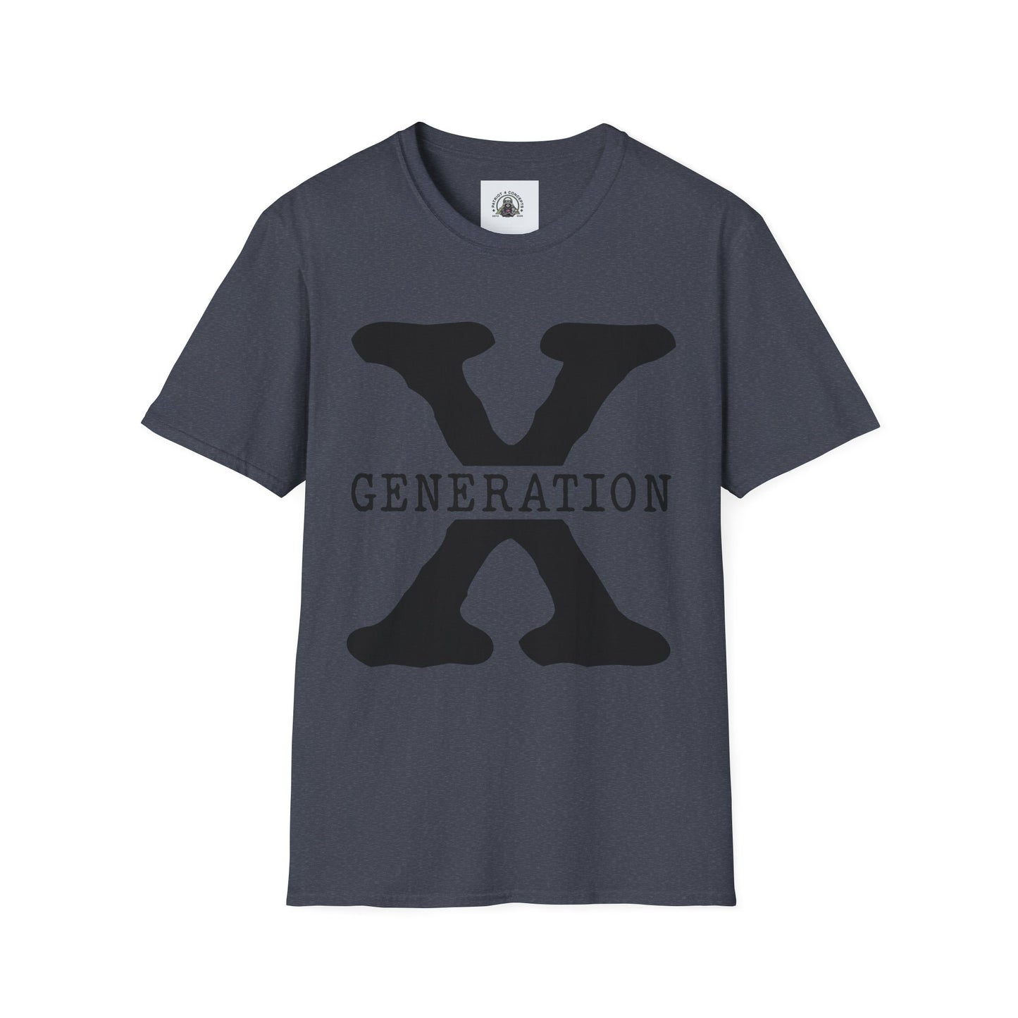 Generation X Unisex T-Shirt | Retro Graphic Tee, Vintage Style Shirt, Gift for Gen X, Casual Wear, Nostalgic Fashion