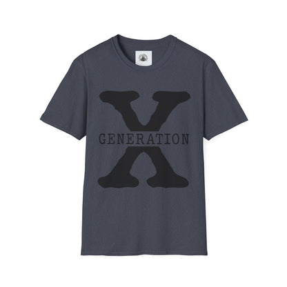 Generation X Unisex T-Shirt | Retro Graphic Tee, Vintage Style Shirt, Gift for Gen X, Casual Wear, Nostalgic Fashion