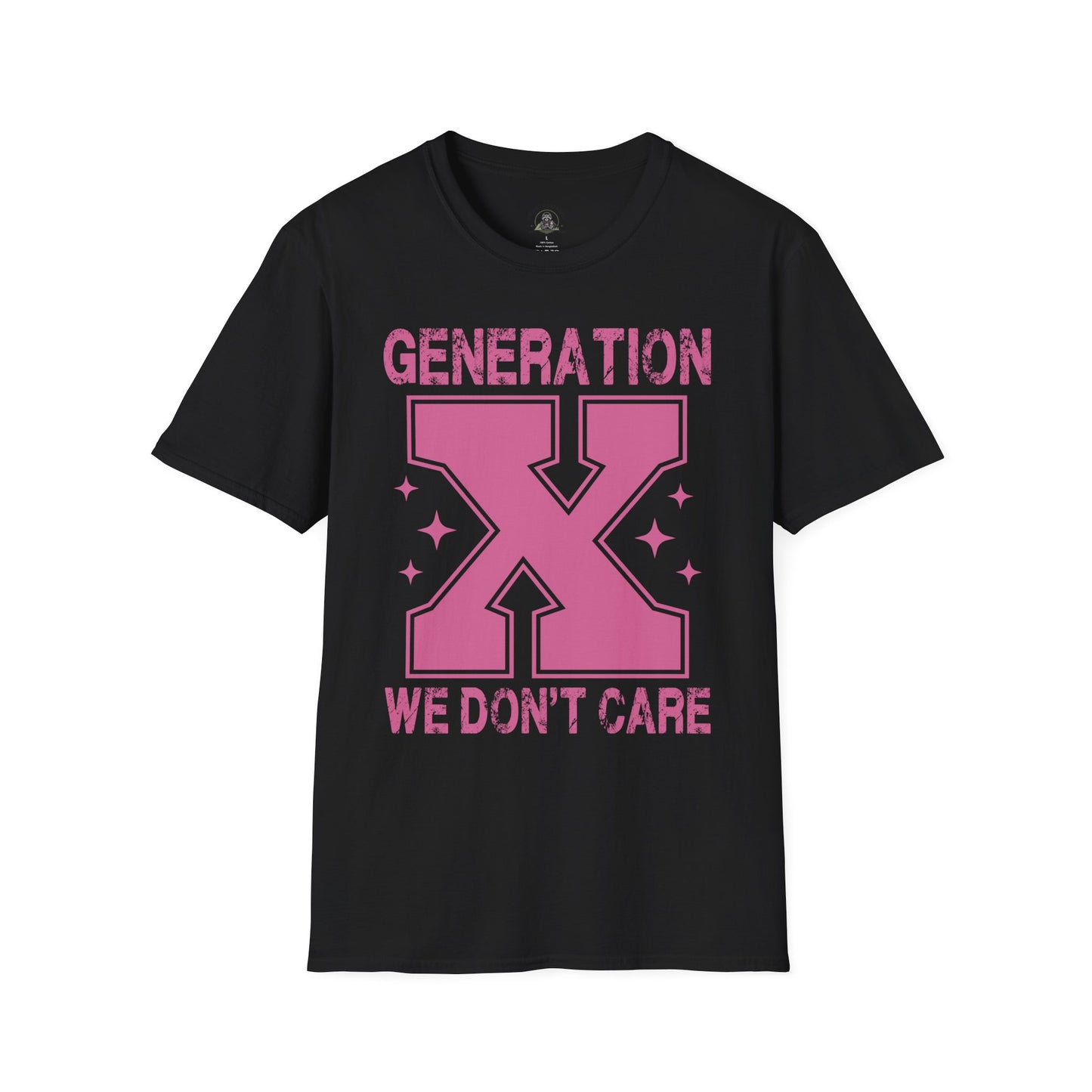 Generation X- "We Don't Care" Graphic