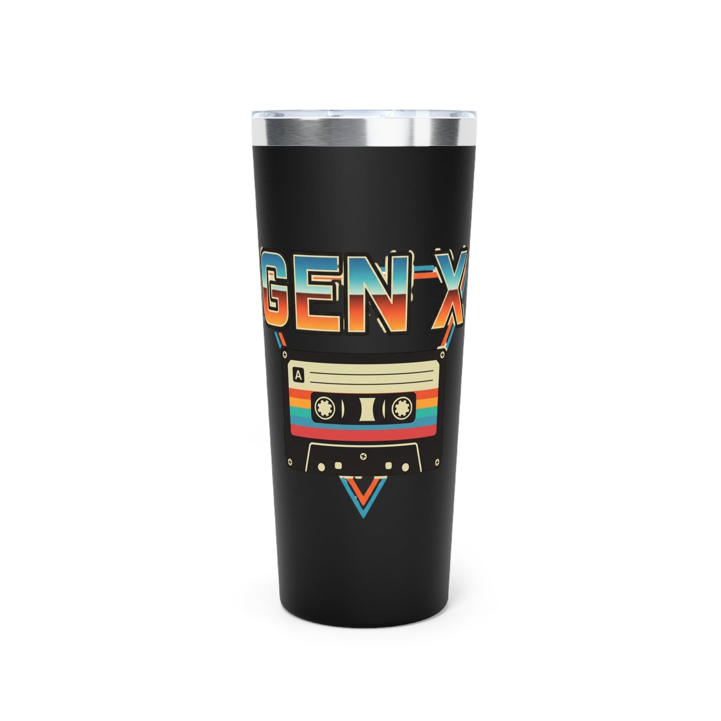 Gen X Retro Cassette 22oz Insulated Tumbler
