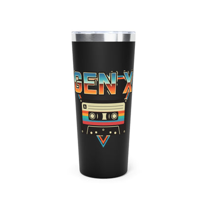 Gen X Retro Cassette 22oz Insulated Tumbler