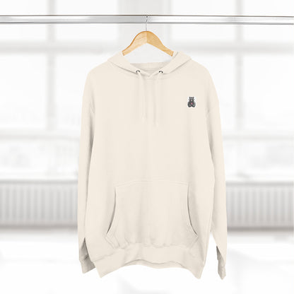 American Flag Cross Hoodie — Christian Patriotic Pullover with Distressed Stars & Stripes