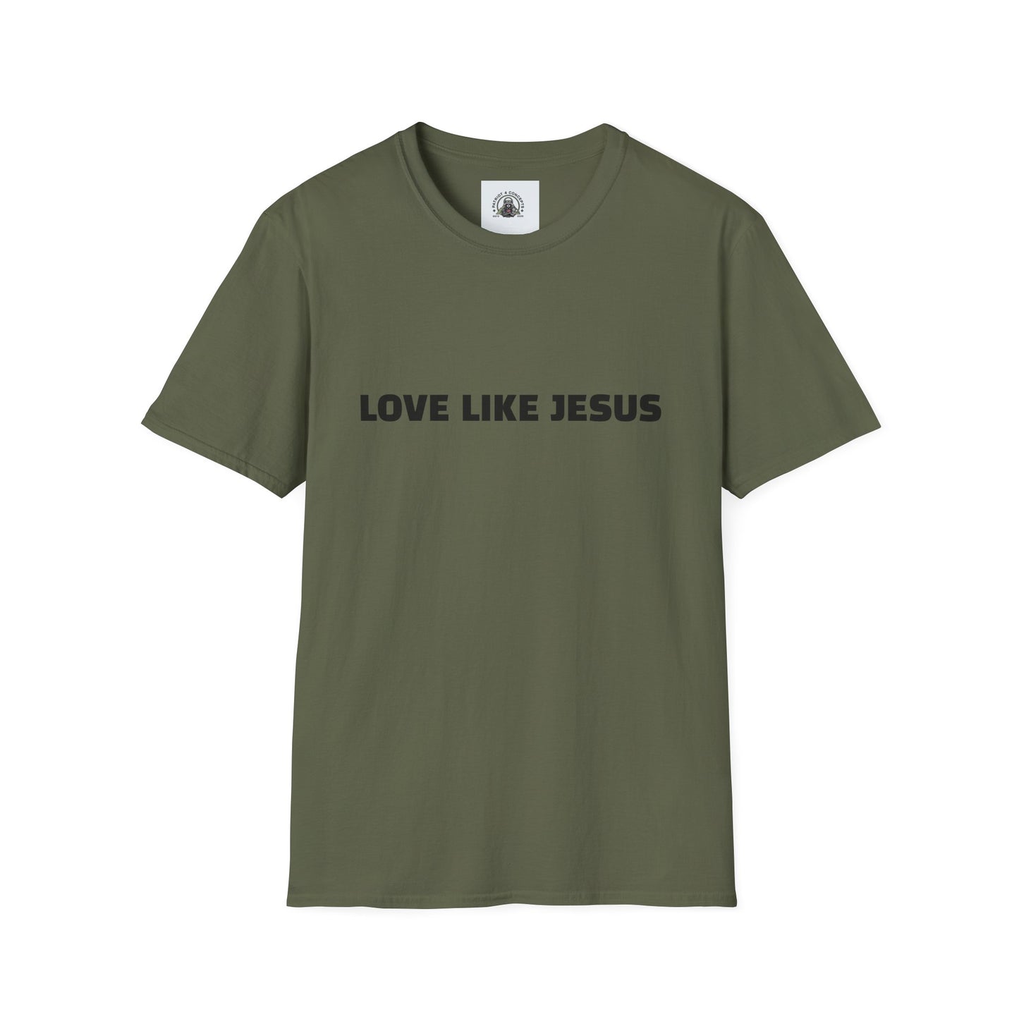 Jesus Love Inspiration T-Shirt, Unisex Faith Tee, Christian Apparel, Gift for Believers, Everyday Wear, Spiritual Message