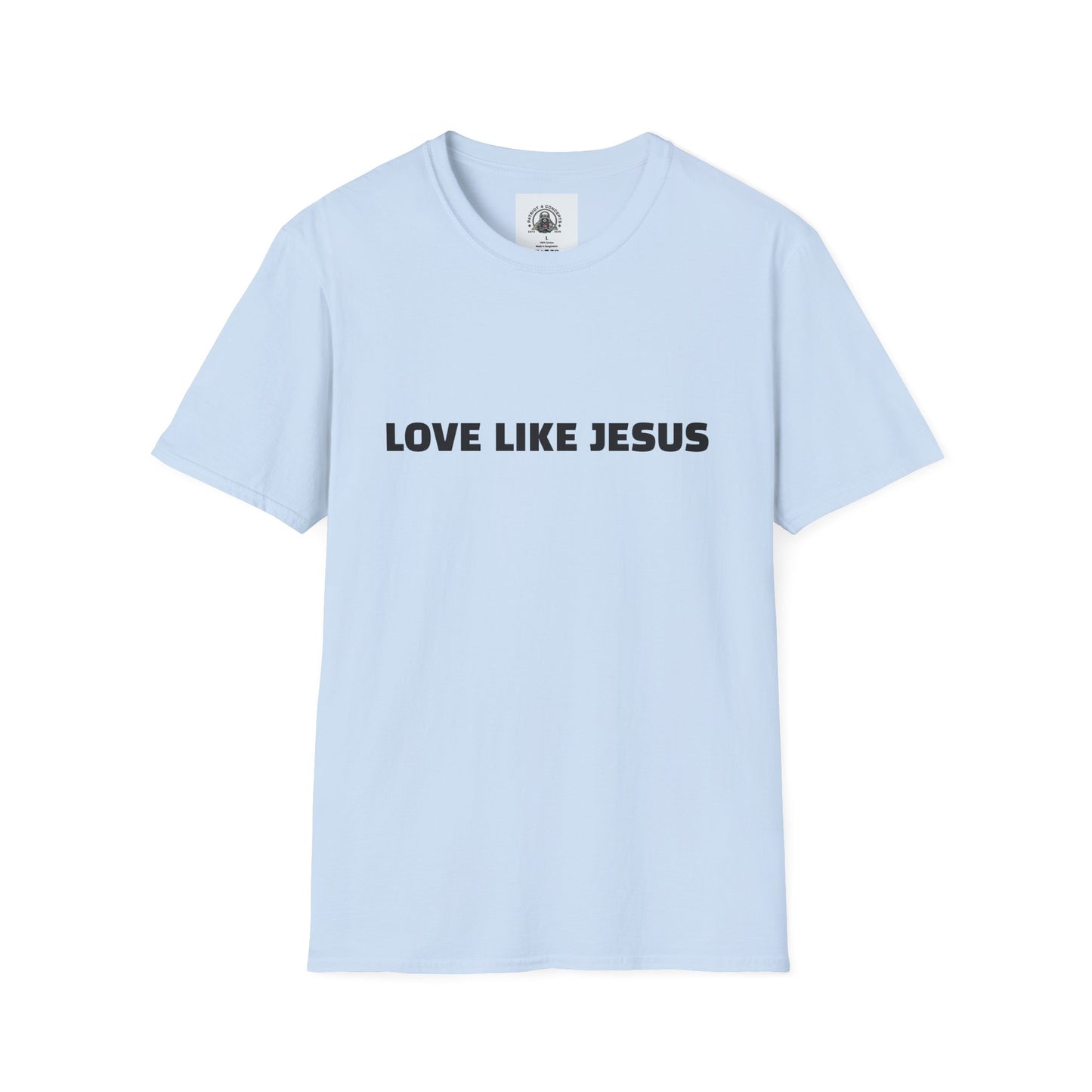 Jesus Love Inspiration T-Shirt, Unisex Faith Tee, Christian Apparel, Gift for Believers, Everyday Wear, Spiritual Message