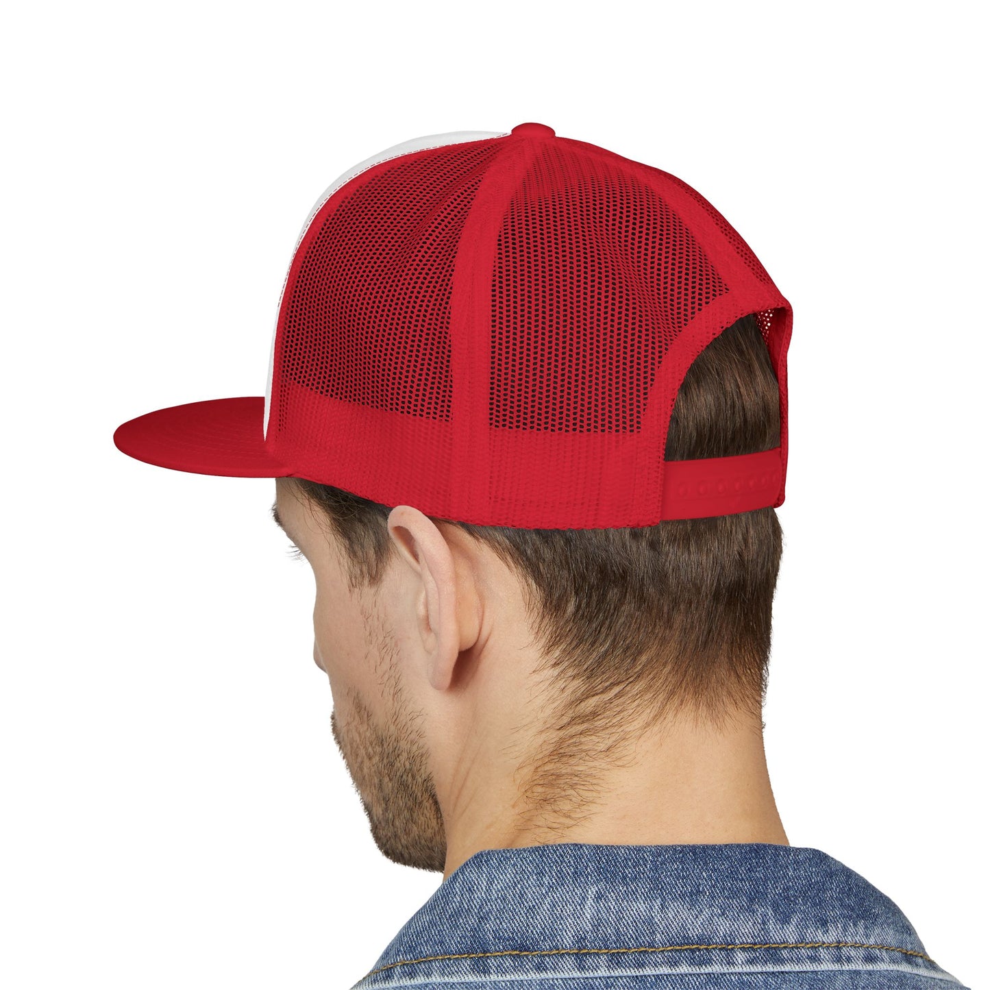 Embroidered 5 Panel Trucker Cap - Stylish Casual Hat for Outdoor Adventures, Perfect Gift for Dad, Summer Vibes, Fashionable Headwear