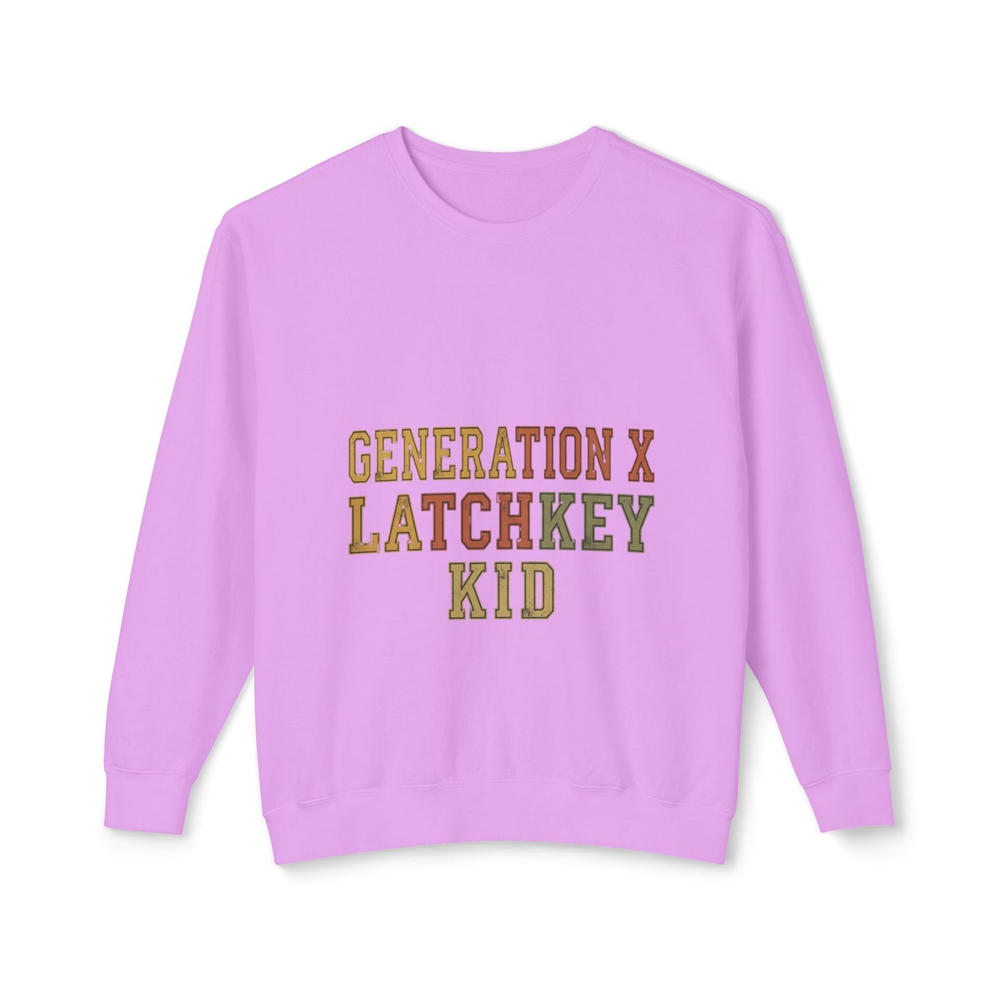 Generation X Latchkey Kid Crewneck Sweatshirt