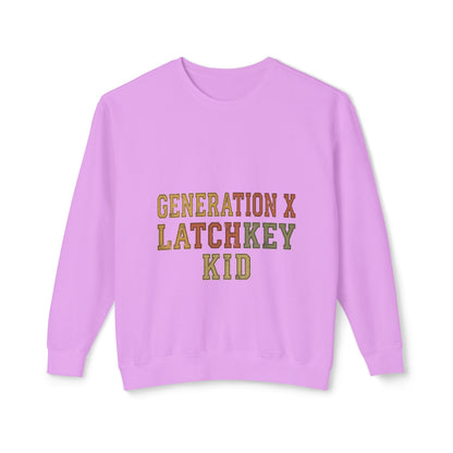 Generation X Latchkey Kid Crewneck Sweatshirt