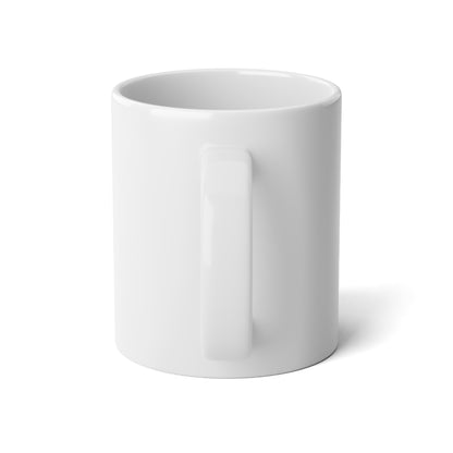 20oz American Flag Brushstroke Jumbo Mug — Patriotic Coffee Cup