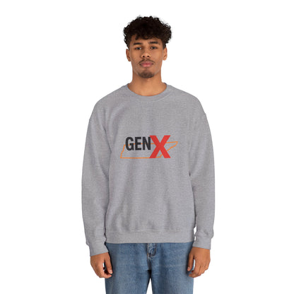 Gen X Pride Crewneck Sweatshirt, Vintage Style, Casual Comfort, Unisex Fashion, Gift for Gen X, Retro Apparel