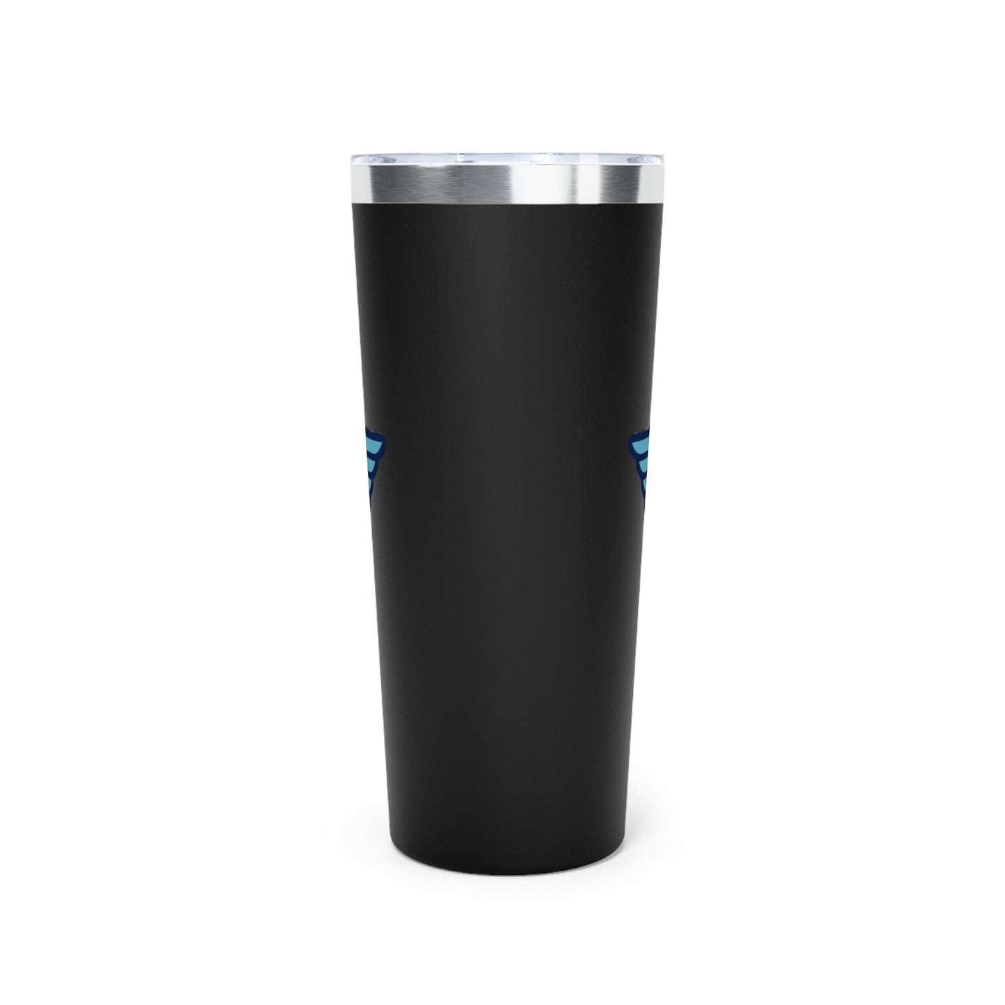 22oz Insulated Tumbler — "Platchkey Kid" Retro Shield Design