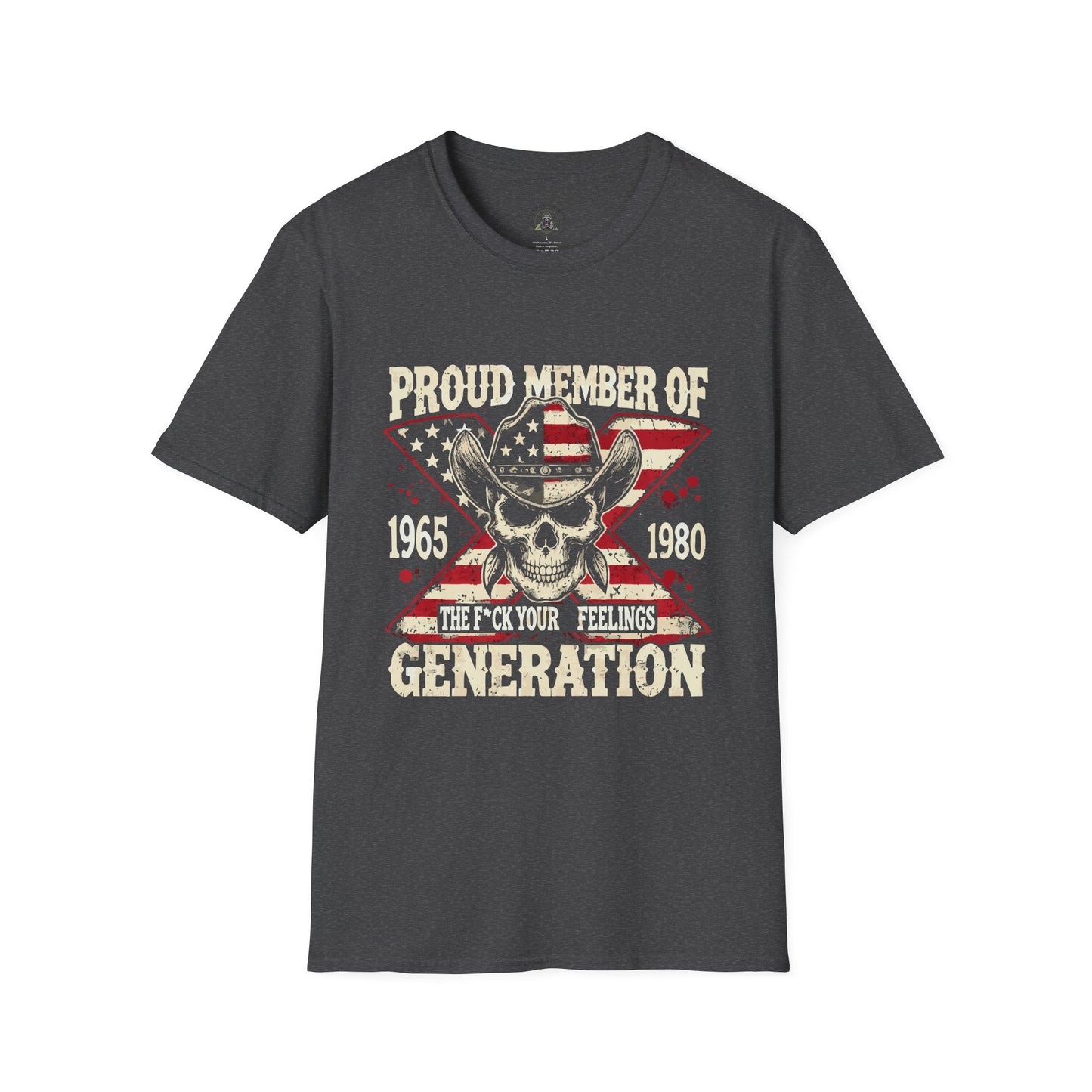 Proud Member of 1965-1980 Generation X T-Shirt