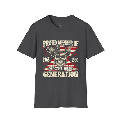 Proud Member of 1965-1980 Generation X T-Shirt