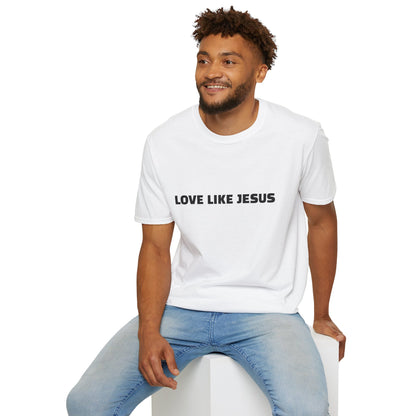 Jesus Love Inspiration T-Shirt, Unisex Faith Tee, Christian Apparel, Gift for Believers, Everyday Wear, Spiritual Message
