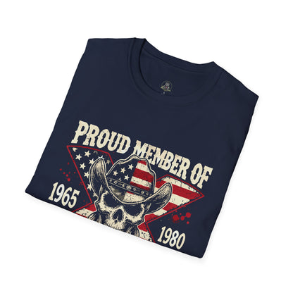 Proud Member of 1965-1980 Generation X T-Shirt