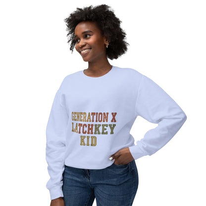 Generation X Latchkey Kid Crewneck Sweatshirt