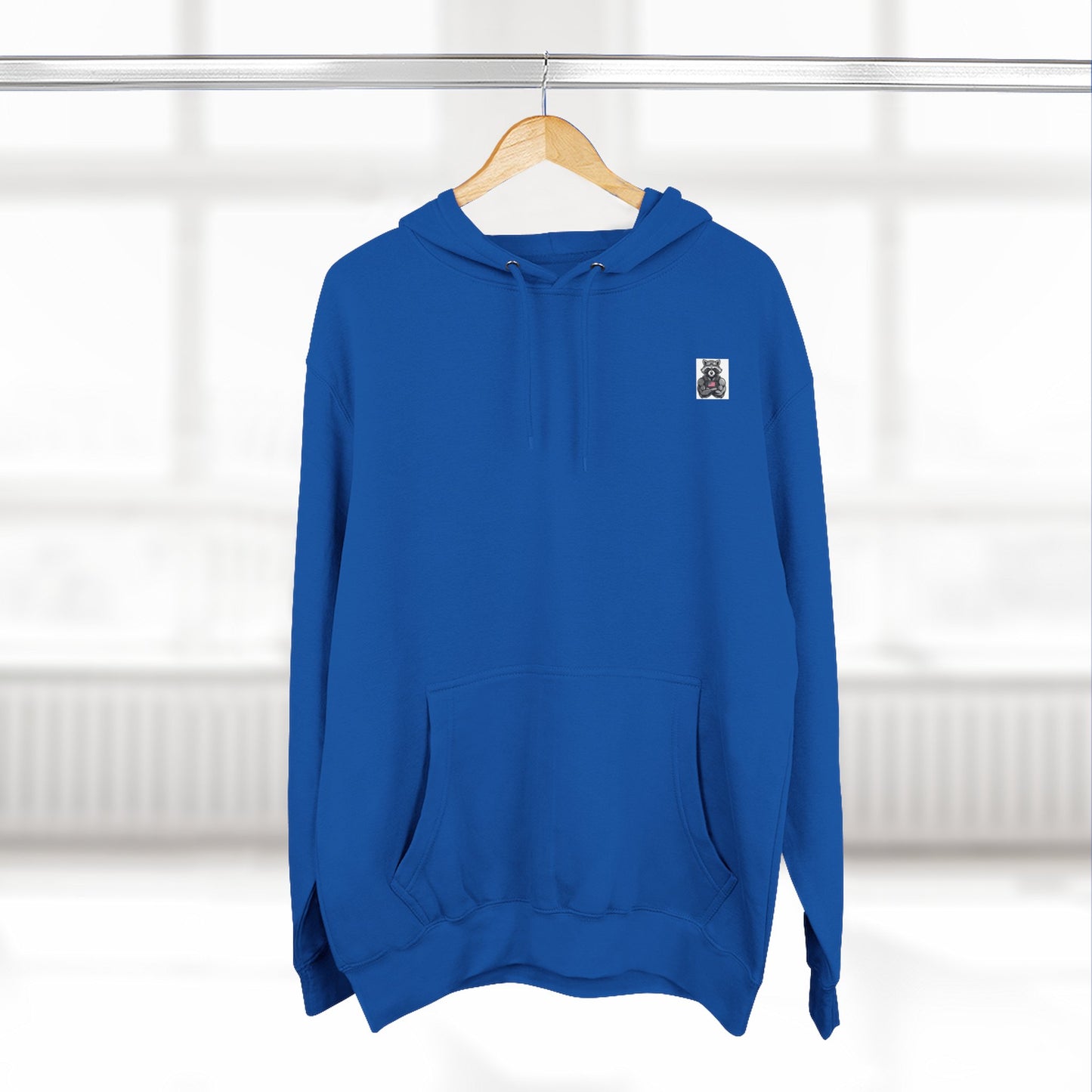 American Flag Cross Hoodie — Christian Patriotic Pullover with Distressed Stars & Stripes