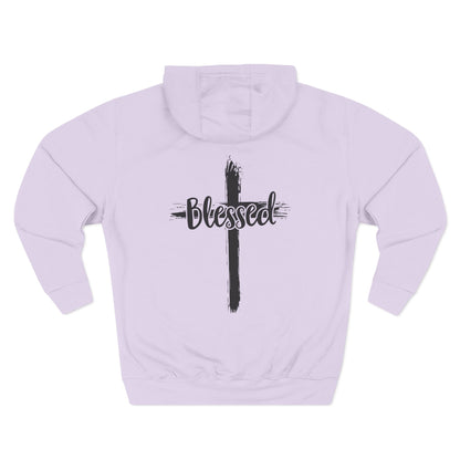 Blessed Cross Hoodie — Christian Faith Graphic Hoodie