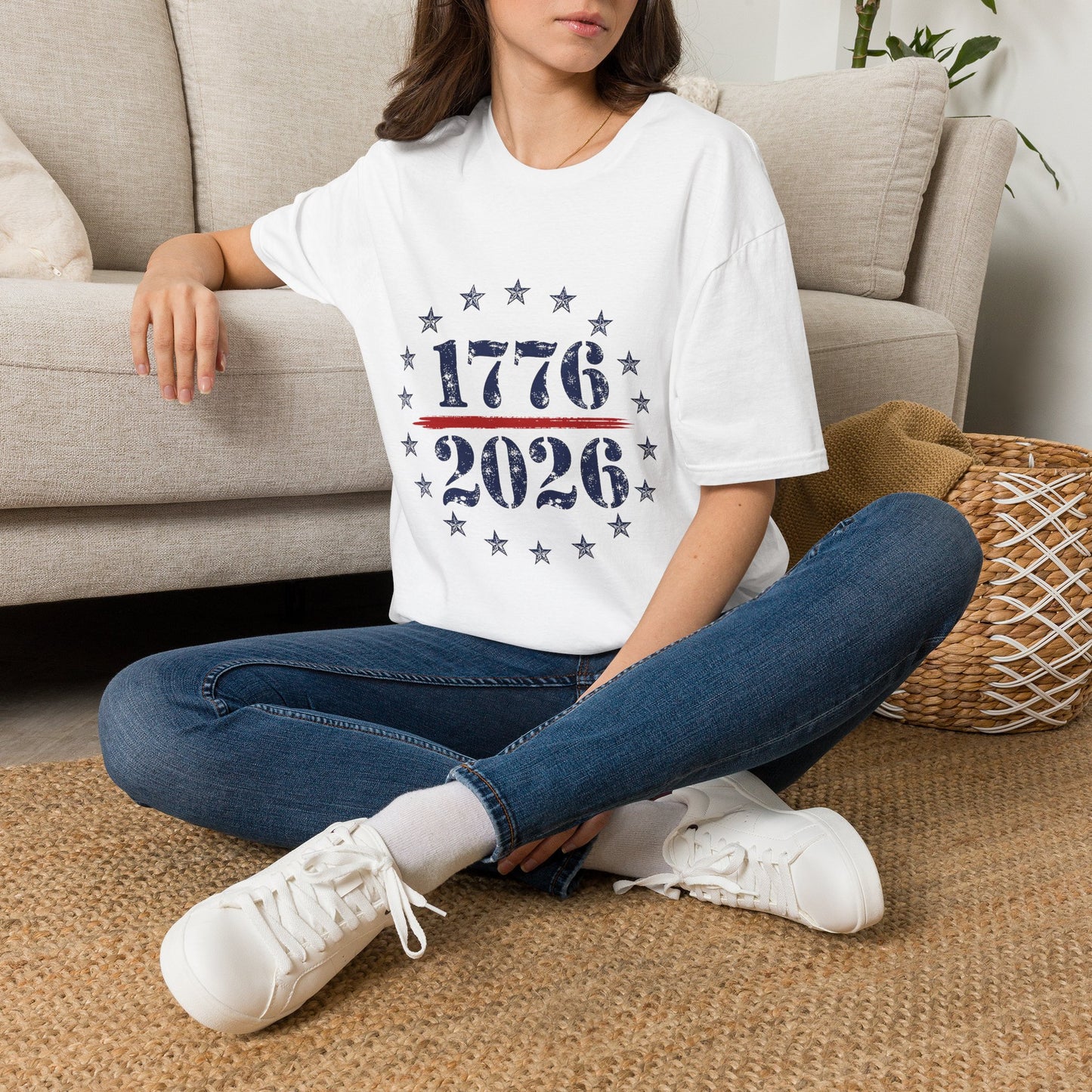 1776 Patriotic T-Shirt — Vintage American Independence Tee (1776–2026)