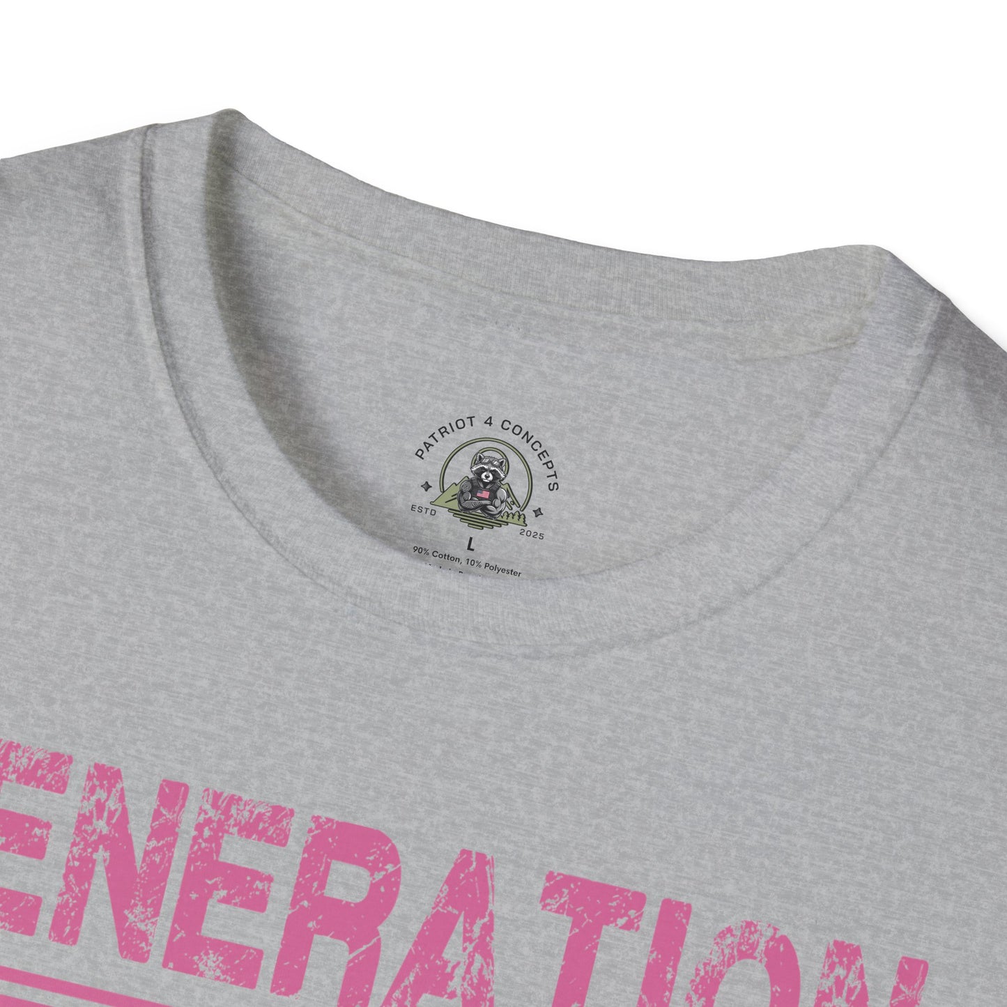 Generation X- "We Don't Care" Graphic