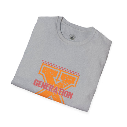 Generation X 'We Don't Care' Graphic T-Shirt