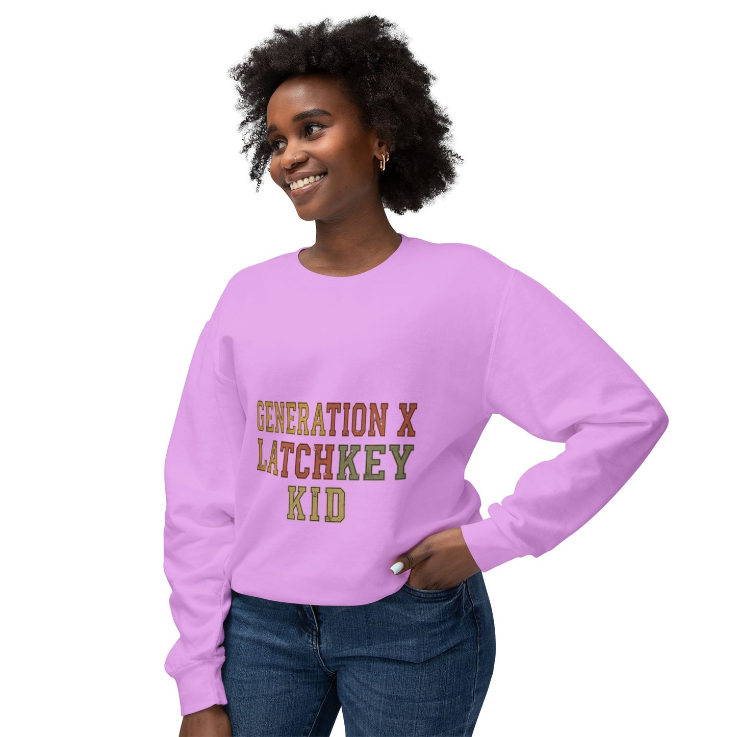 Generation X Latchkey Kid Crewneck Sweatshirt