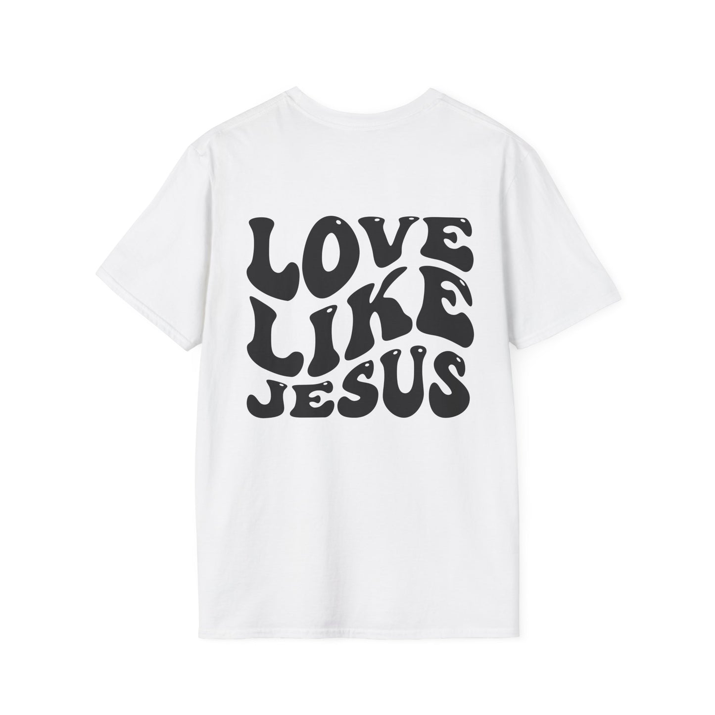Jesus Love Inspiration T-Shirt, Unisex Faith Tee, Christian Apparel, Gift for Believers, Everyday Wear, Spiritual Message