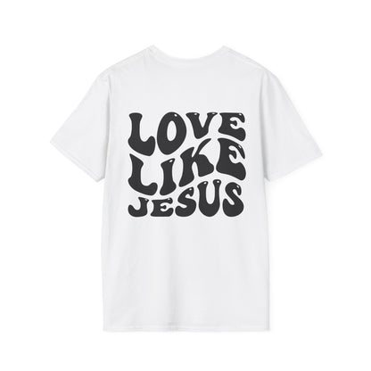 Jesus Love Inspiration T-Shirt, Unisex Faith Tee, Christian Apparel, Gift for Believers, Everyday Wear, Spiritual Message