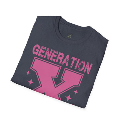 Generation X- "We Don't Care" Graphic