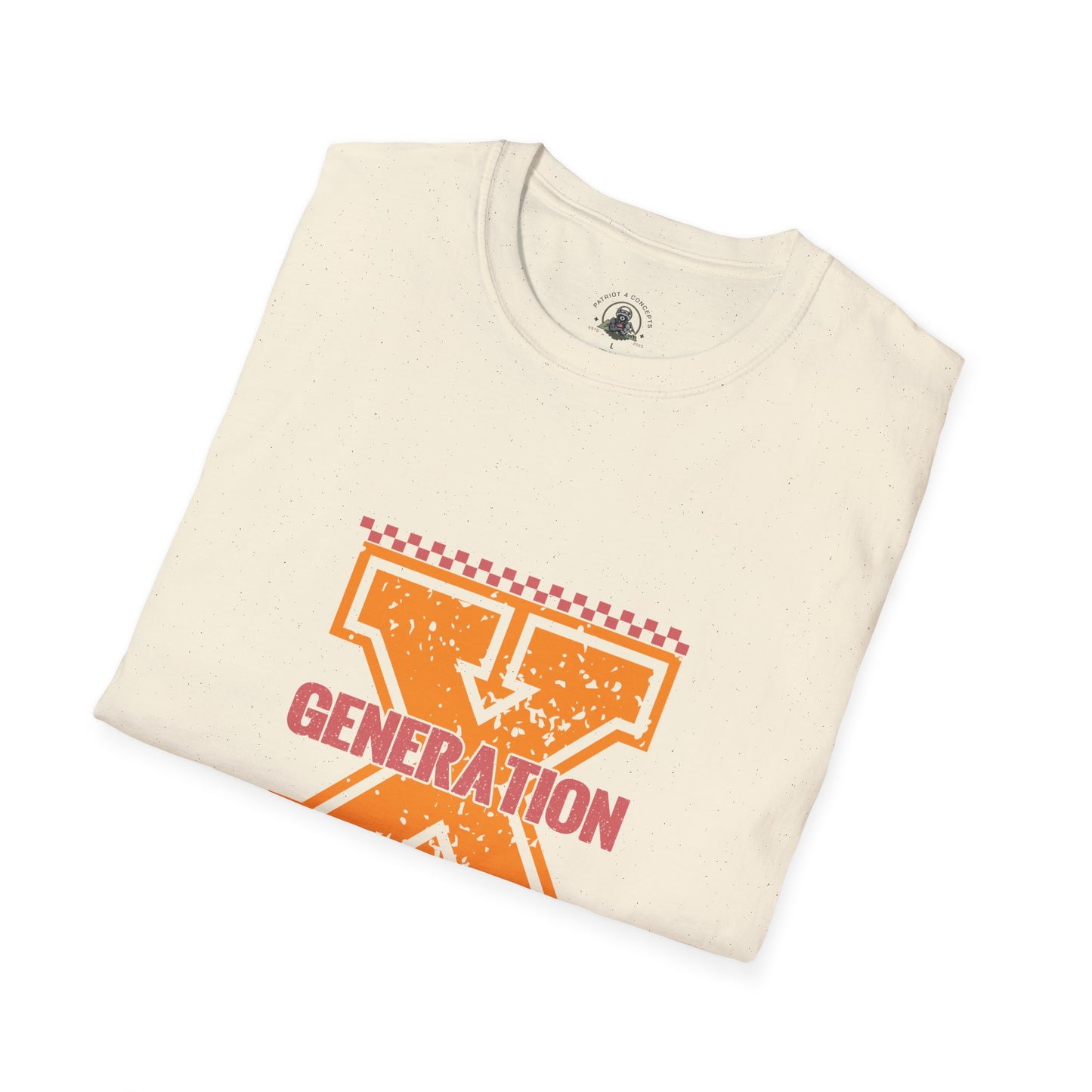 Generation X 'We Don't Care' Graphic T-Shirt