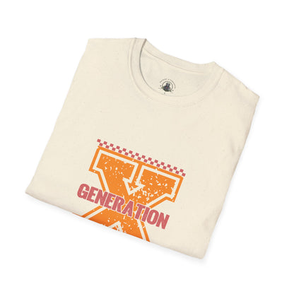 Generation X 'We Don't Care' Graphic T-Shirt