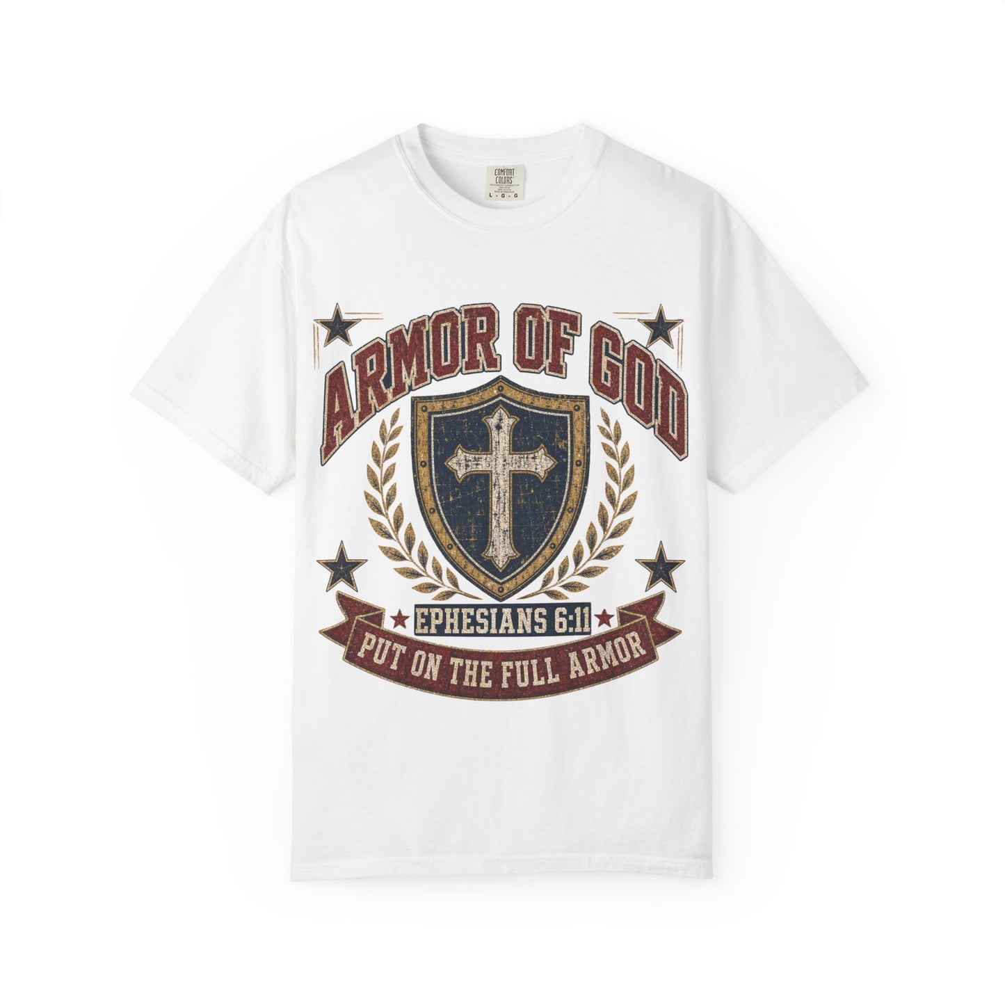 Armor of God Christian T-Shirt — Ephesians 6:11 Faith Tee