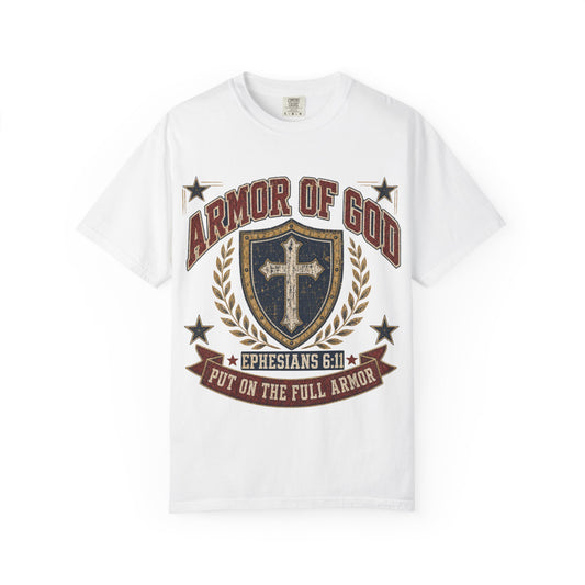 Armor of God Christian T-Shirt — Ephesians 6:11 Faith Tee