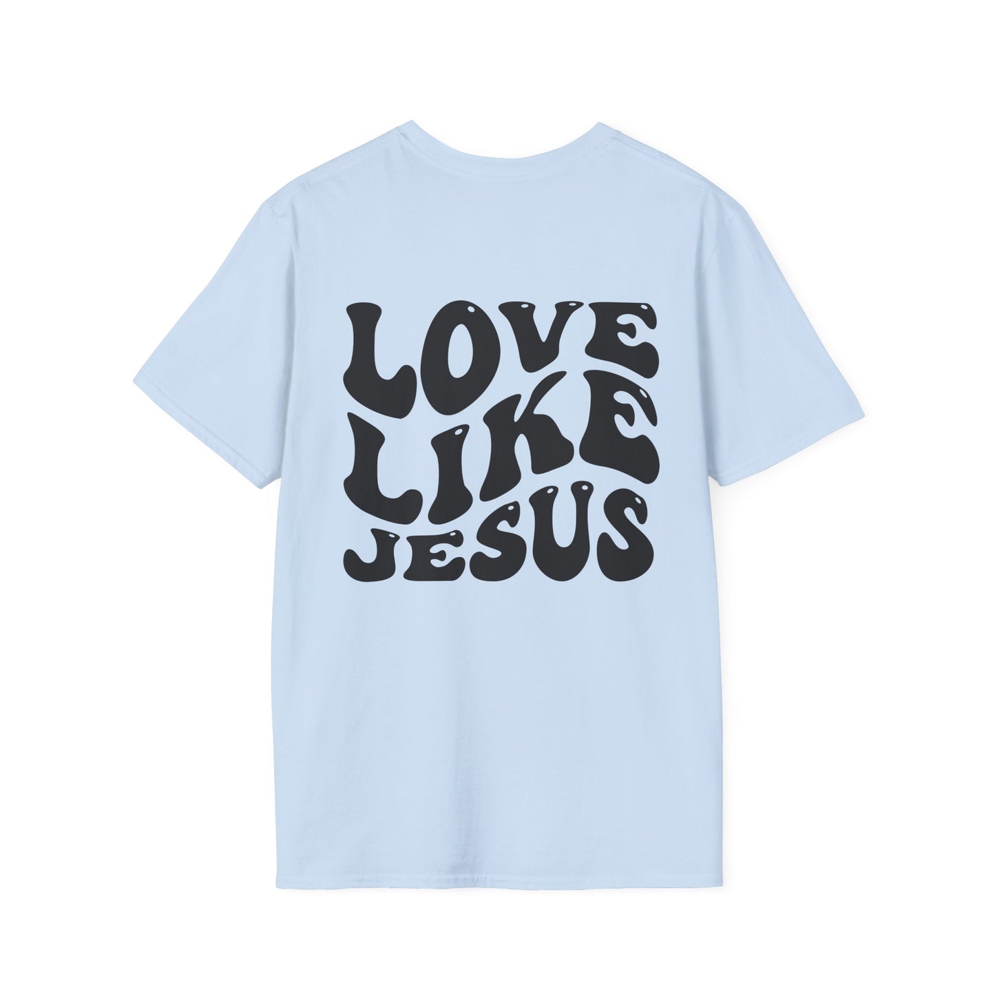 Jesus Love Inspiration T-Shirt, Unisex Faith Tee, Christian Apparel, Gift for Believers, Everyday Wear, Spiritual Message