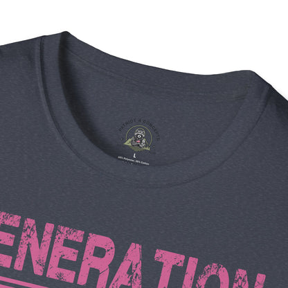 Generation X- "We Don't Care" Graphic