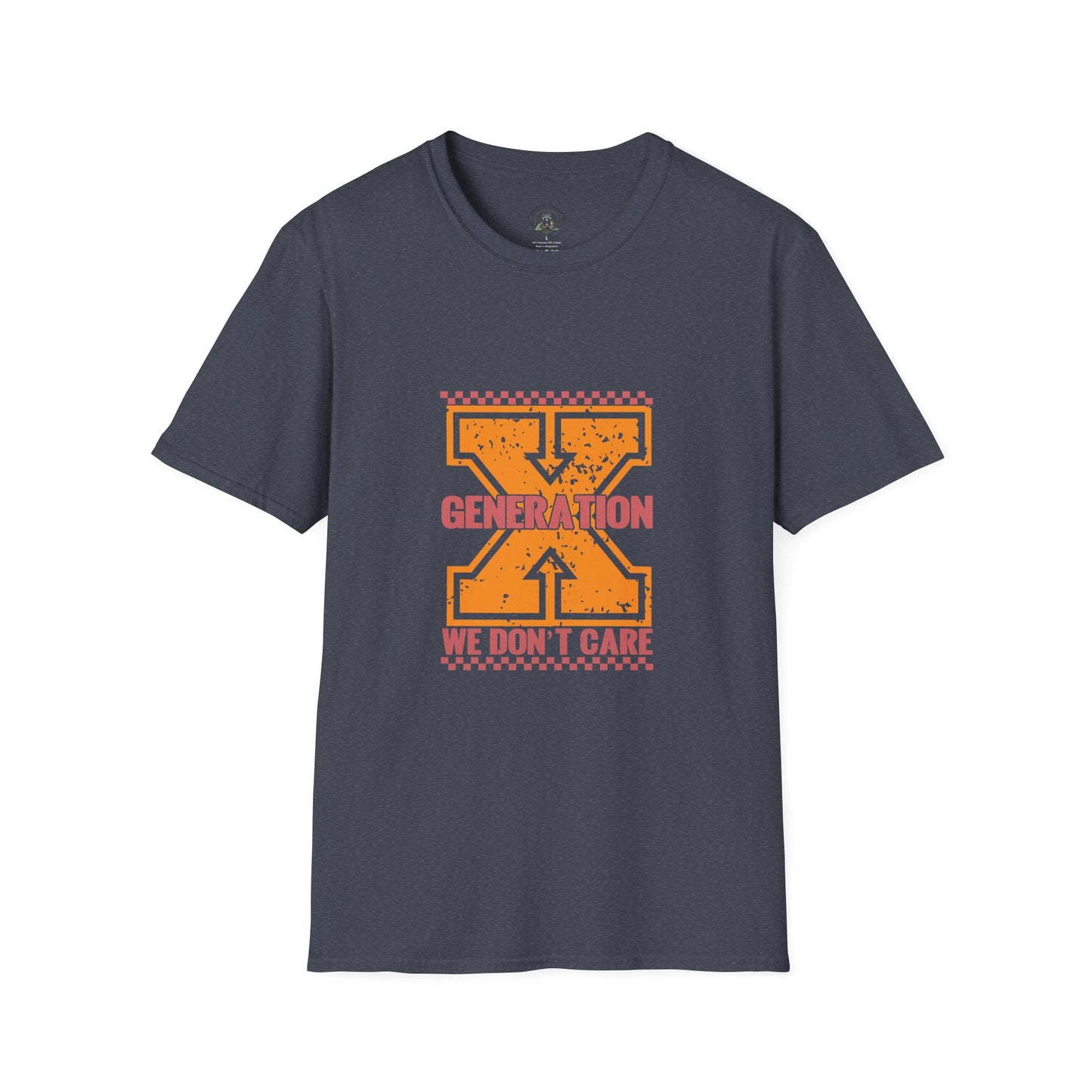 Generation X 'We Don't Care' Graphic T-Shirt