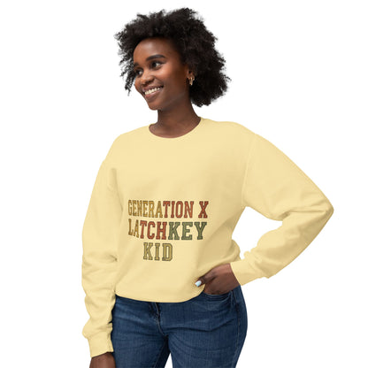 Generation X Latchkey Kid Crewneck Sweatshirt
